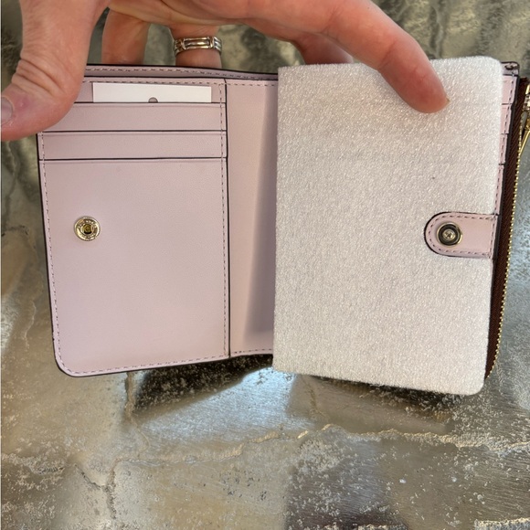 Kate Spade Lena “Hot Fudge” Leather Card Holder NWT - Picture 4 of 7